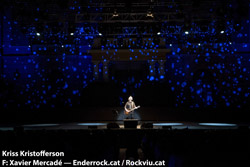 Concert de Kris Kristofferson al Festival de Pedralbes 